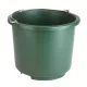 Green 12L bucket and its stand