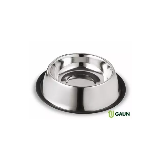 Stainless steel dog bowl