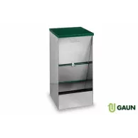Galvanized hopper for dog