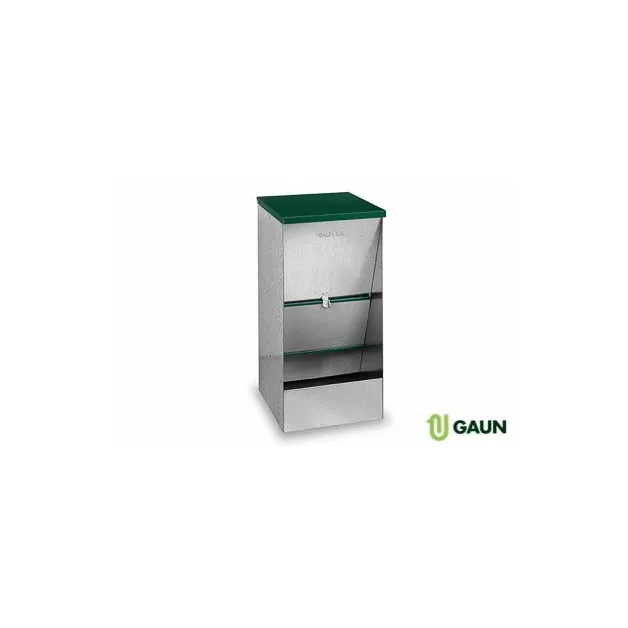 Galvanized hopper for dog