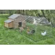 Outdoor enclosure for Syracuse chicken coop