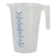 Graduated plastic pots