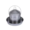 Painted or stainless steel drinker