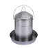 Painted or stainless steel drinker : Nombre d'oeufs:13 litres, Model:Stainless steel