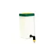 Drinking trough with a pipette for chicks