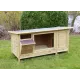 XXL wooden hutch for rodents