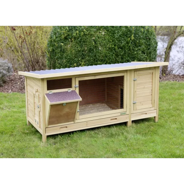 Clapier pour rongeur XXL en bois Clapier pour rongeur XXL en bois