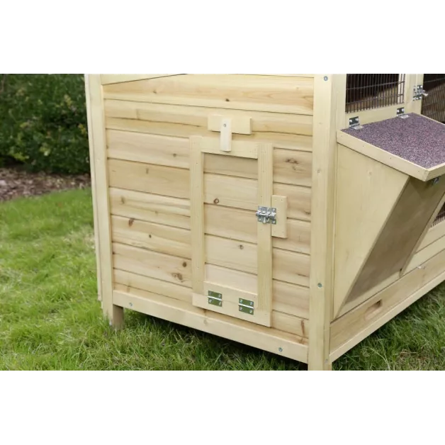 Grote houten knaagdierkooi XXL Grote houten knaagdierkooi XXL