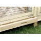 Clapier pour rongeur XXL en bois