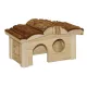 Wooden playhouse and resting area for rodents
