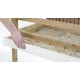 Wooden inner cage for rodents