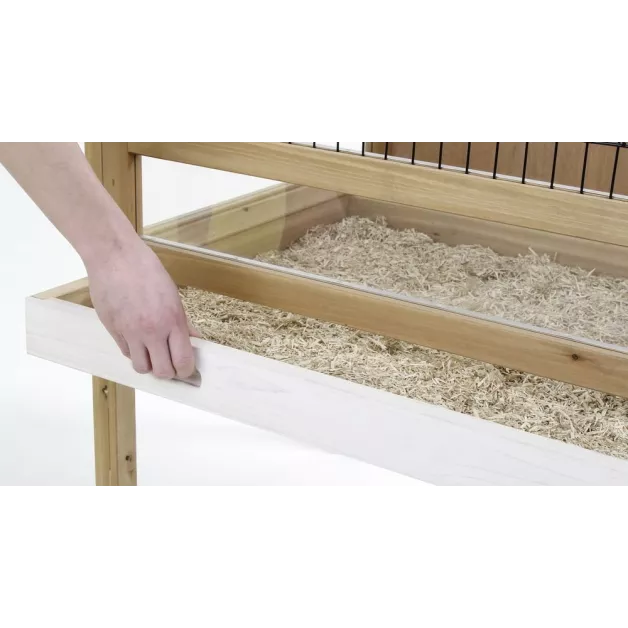 Cage intérieure en bois pour rongeurs Cage intérieure en bois pour rongeurs