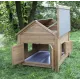 Norway hutch pack shelter and enclosure for rabbits