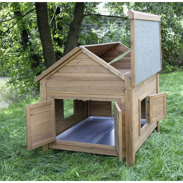 Norway hutch pack shelter and enclosure for rabbits