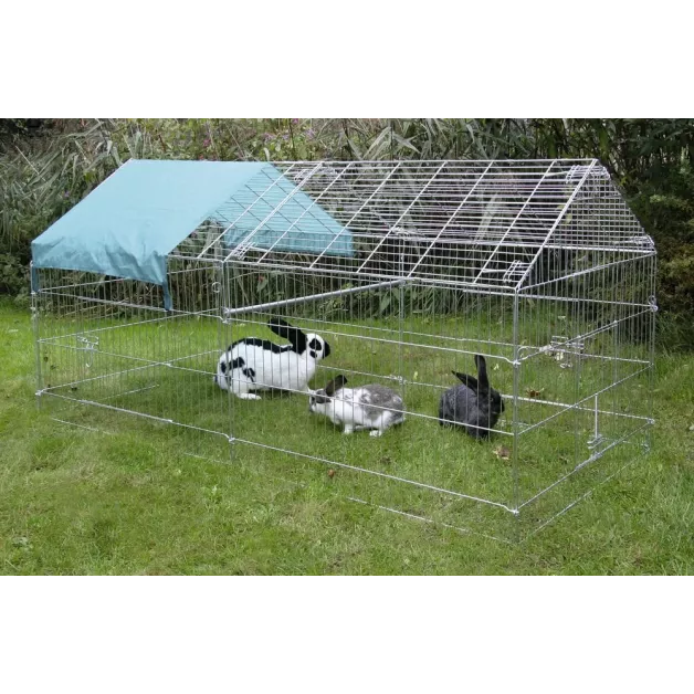 Norway hutch pack shelter and enclosure for rabbits