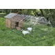 Norway hutch pack shelter and enclosure for rabbits