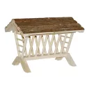 Wooden hay rack