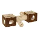 Wooden toy for small rodents