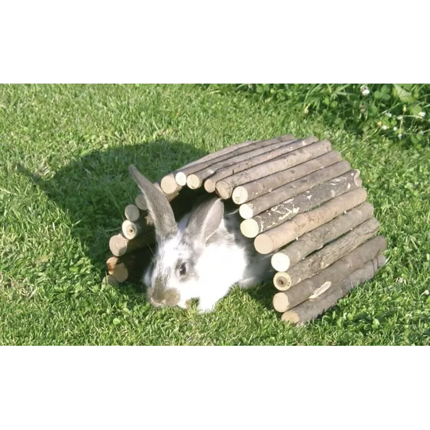 Jouet en bois pour petits rongeurs