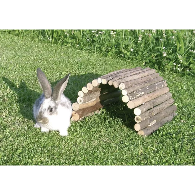 Jouet en bois pour petits rongeurs
