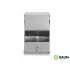 Hopper for rabbit to place or attach to the cage : Model:2 compartments