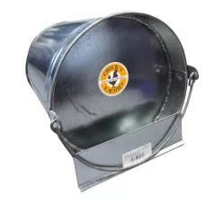 Omgekeerde gegalvaniseerde emmer drinkbak Omgekeerde gegalvaniseerde emmer drinkbak