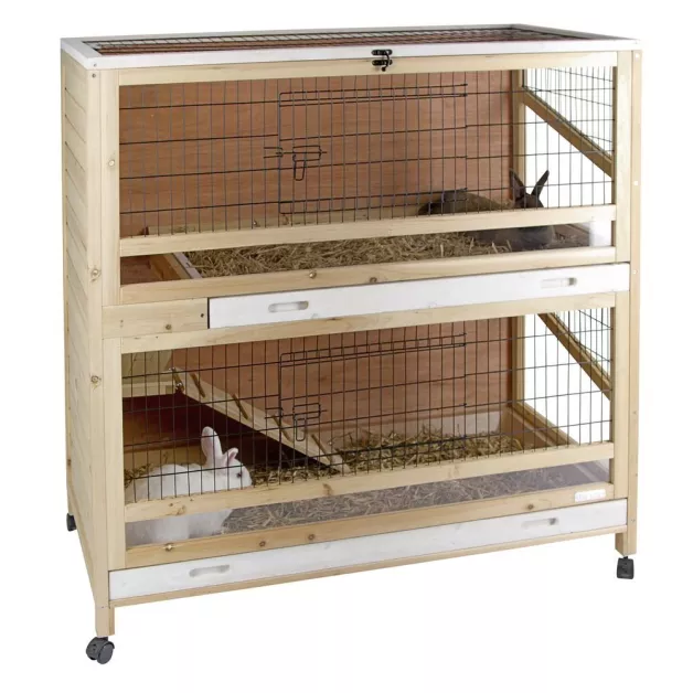 Cage intérieure en bois pour rongeurs Cage intérieure en bois pour rongeurs