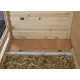 Wooden inner cage for rodents