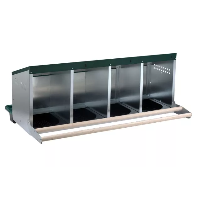 Nest box with base and double perch Gaun