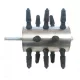 Manual plucker for stand-mounted drill
