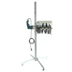 Manual plucker for stand-mounted drill Manual plucker for stand-mounted drill