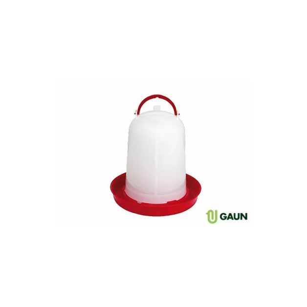 Drinkbak voor pluimvee met bajonetsluiting van plastic. Drinkbak voor pluimvee met bajonetsluiting van plastic.