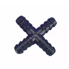 Zwarte kunststof verbinding Zwarte kunststof verbinding