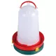 Anti-freeze drinker support for chickens and other poultry