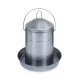 Luxury Pack of the King: Pest-Proof Hopper + Stainless Steel Drinker for Chickens