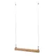 Houten schommel met kabels