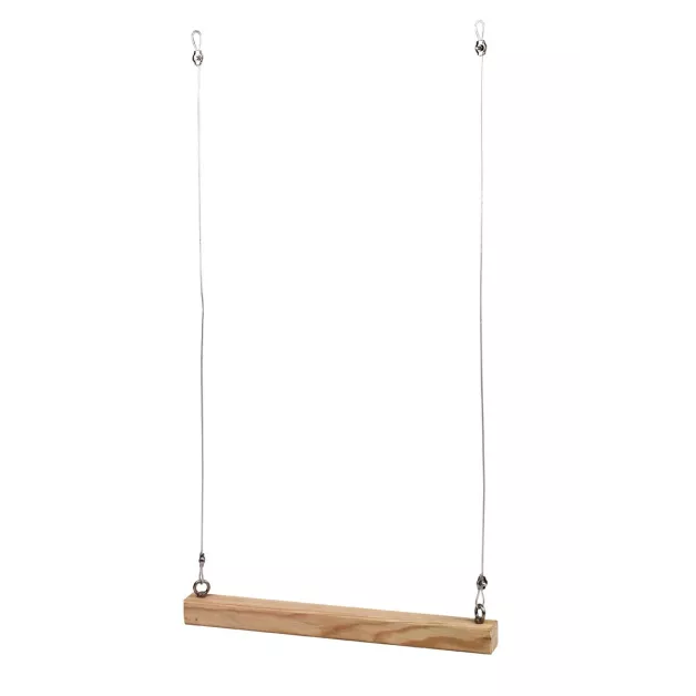 Wooden swing for chicken