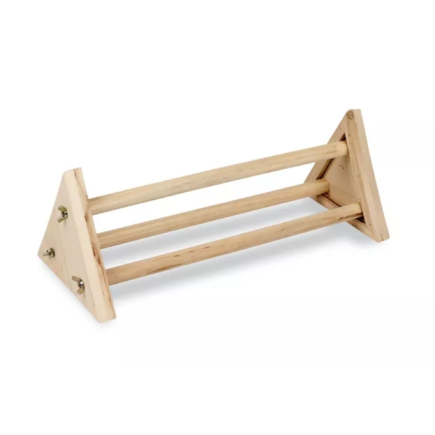 Kippenzitstok voor kuikens om op de grond te plaatsen.