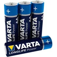 AA-batterij 1,5 volt per 4
