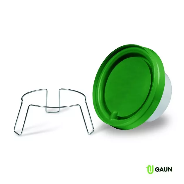 Poultry drinker support in plastic