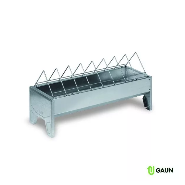 Mangeoires en acier galvanisé pour nourrir vos poules