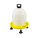 Siphon drinker with handle and feet in 5, 10, and 15 liters.
