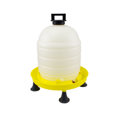Sifon drinkbak met handvat en poten in 5, 10 en 15 liter. Sifon drinkbak met handvat en poten in 5, 10 en 15 liter.