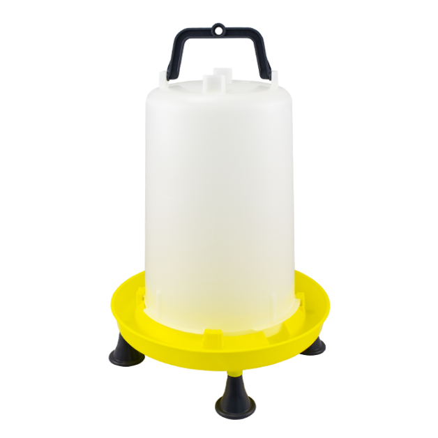 Sifon drinkbak met handvat en poten in 5, 10 en 15 liter.