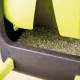 Plastic nesting box for one hen