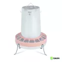 Metal stand for 10 kg galvanized hopper