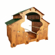 HPL chicken coop for 25 hens - base module
