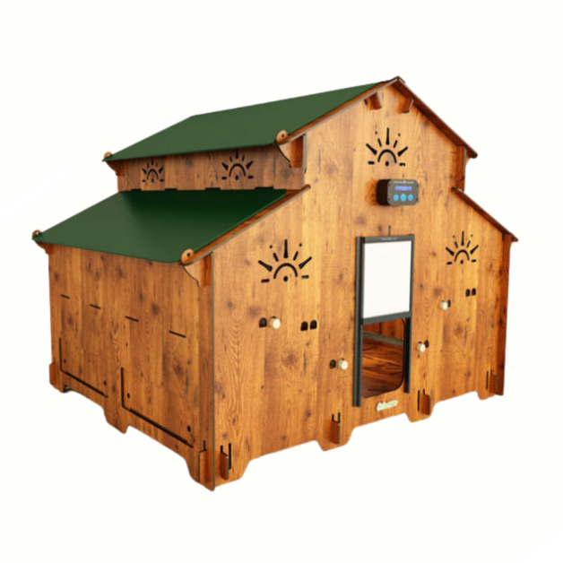 HPL chicken coop for 25 hens - base module