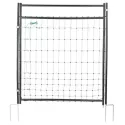 Gate for electrifiable netting
