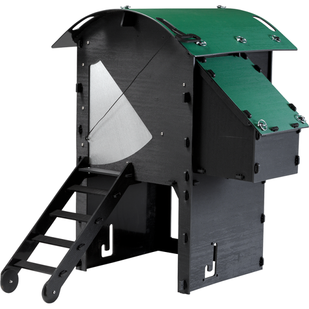 Poulailler iglou-écodesign sur pieds en plastique recyclé impérissable